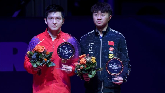 乒乓球——奧地利公開賽：樊振東獲男單冠軍