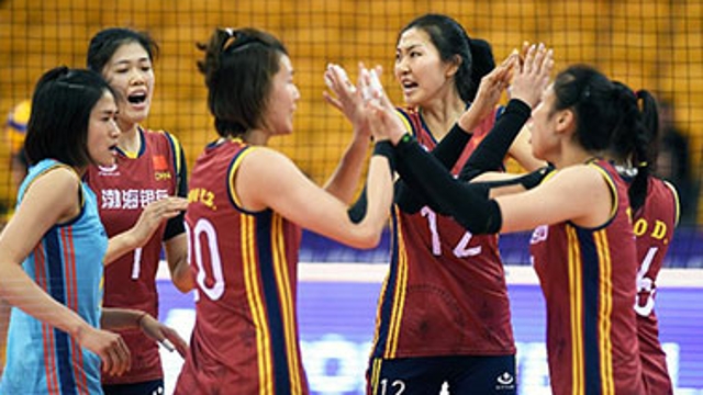 女排世俱杯：朱婷受傷 天津險(xiǎn)勝