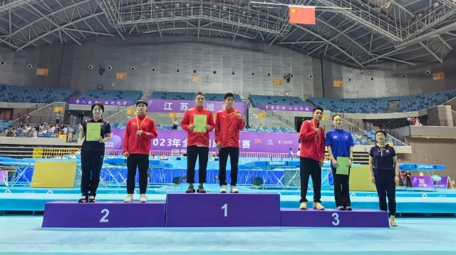 2023年全國蹦床冠軍賽收官 福建斬獲2銀2銅