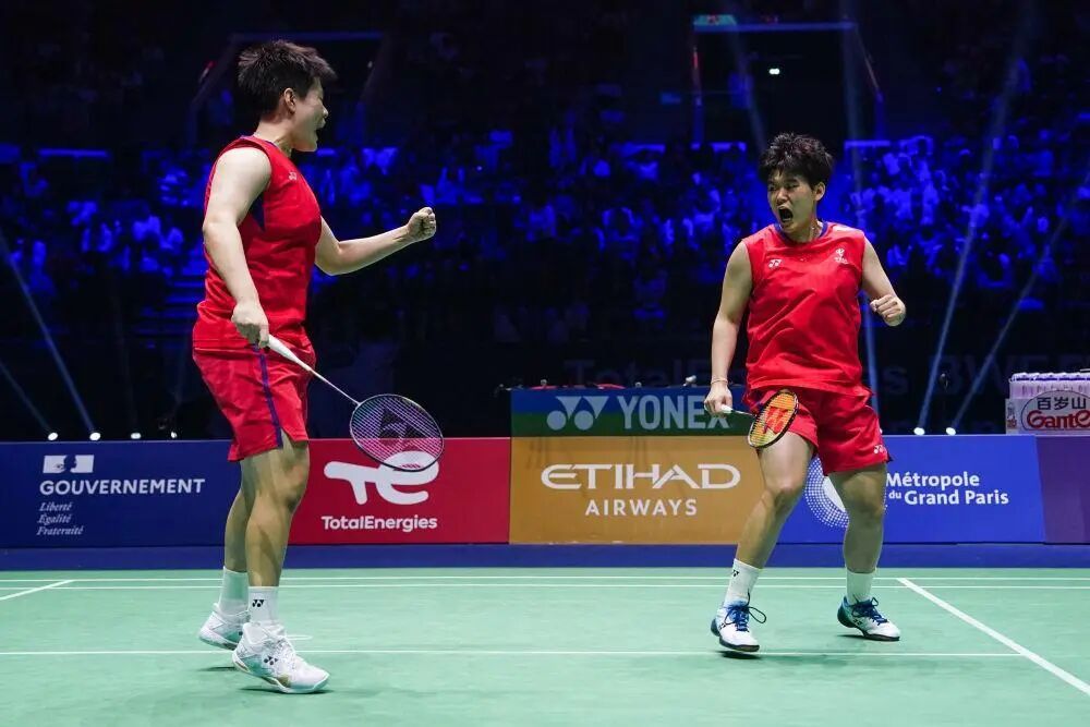 羽球世錦賽，譚寧獲女雙冠軍！